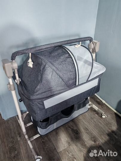 Приставная кровать с электро качанием