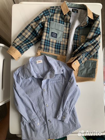 Рубашка для мальчика 98