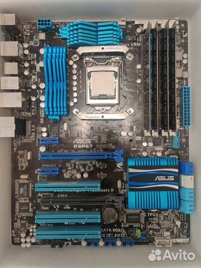 Комплект Asus p8p67 lga1155 xeon e3-1270v2 32gb
