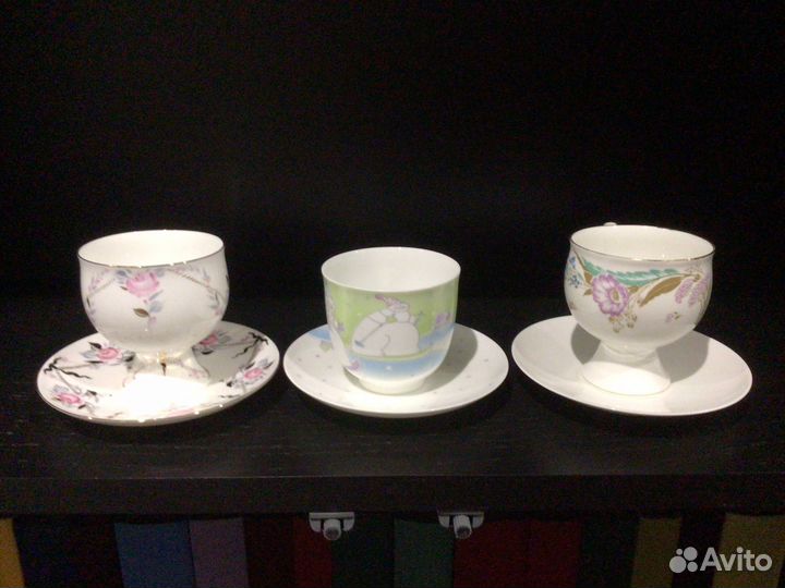 Костяной фарфор лфз кофейная пара