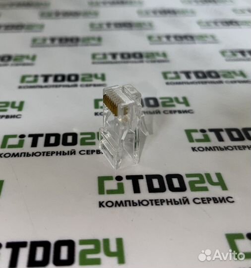 Коннектор RJ45, 10шт