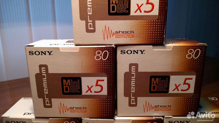 Минидиски Sony Premium 80