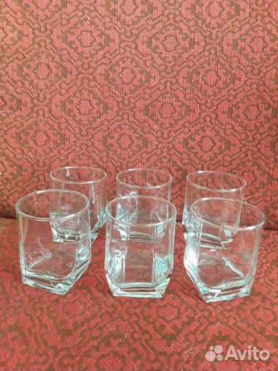 Стаканы 6 штук