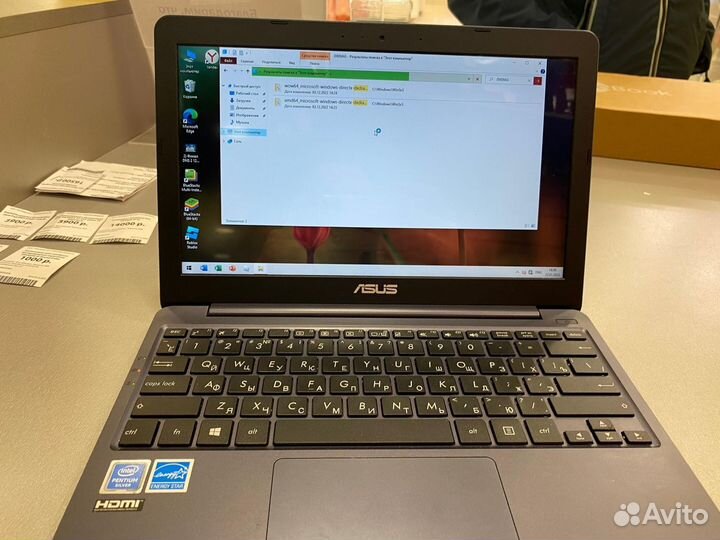 Ноутбук asus E203M/ Pentium Silver N5000