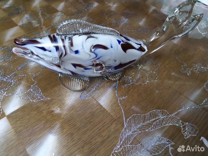 Рыбка-графинчик. Стекло.Винтаж