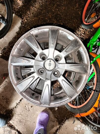 Литые диски r14 на ваз 4 98 бу 2шт цена за 2диска