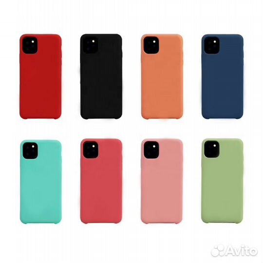 Чехол iPhone 5/6/7/X/XR/XS Max/7 Plus Soft Touch