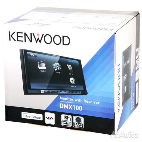 USB-Автомагнитола 2DIN Kenwood DMX100