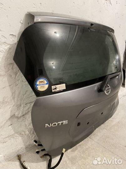 Дверь задняя nissan note