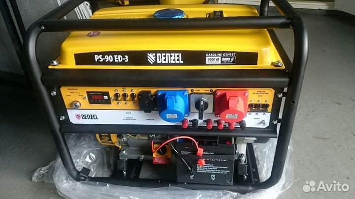 Генераторы бензиновые Denzel. Гарантия 3 года