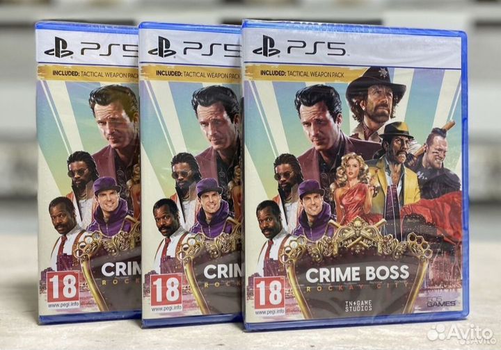 Crime Boss: Rockay City PS5 новый диск