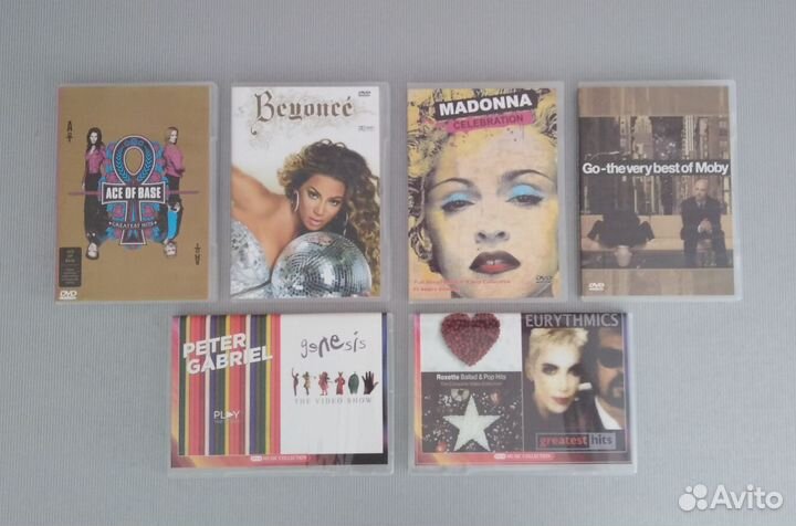 Музыка на DVD (6 шт.)