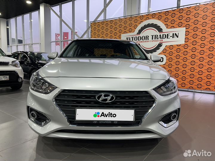 Hyundai Solaris 1.6 МТ, 2018, 57 153 км