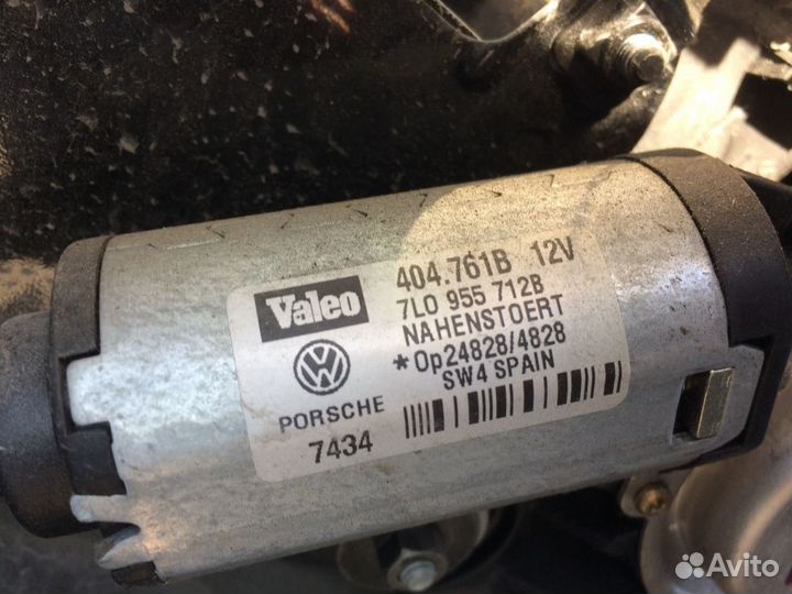 Моторчик дворника Фольцваген Тоуарег Touareg