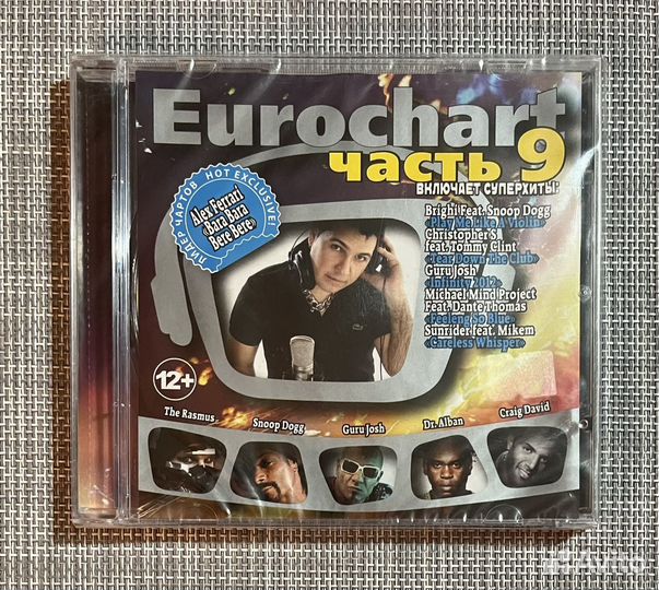 Сборник - Eurochart Часть 9 CD Rus