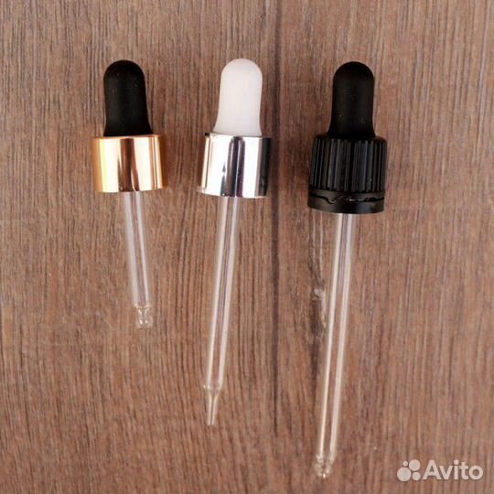 Крышки со стеклянной пипеткой