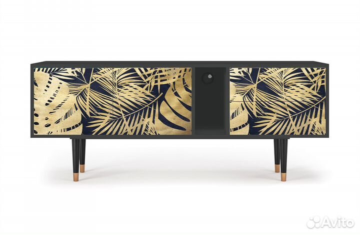 Тв-тумба T1 - Антрацит - Jungle Vibes