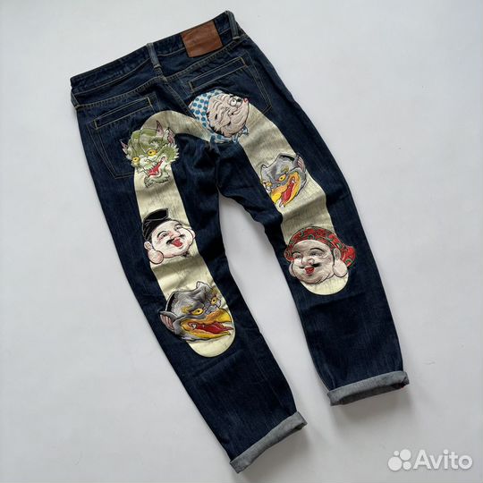 Мужские джинсы evisu