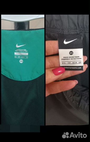 Спортивный костюм 40р XS Nike ветровочный как новы