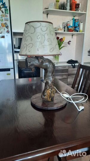 Лампа настольная handmade