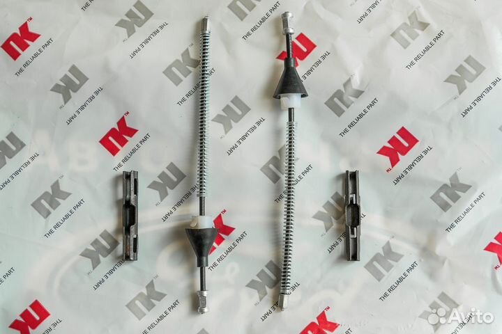 Трос ручника Форд Фокус, Фьюжн барабанные тормоза