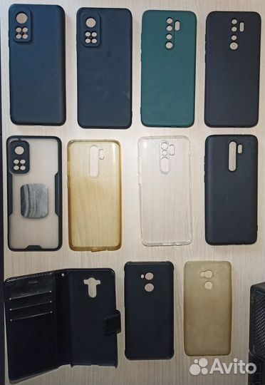 Чехлы, защитное стекло на xiaomi, huawei