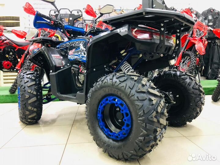 Квадроцикл детский FX moto Reaper 125 синий