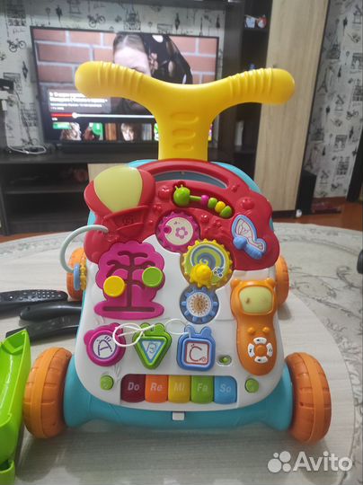 Ходунки каталка 3 в 1