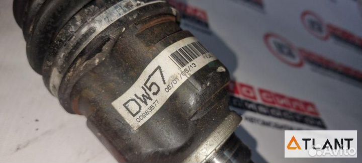 Привод передний левый toyota prius