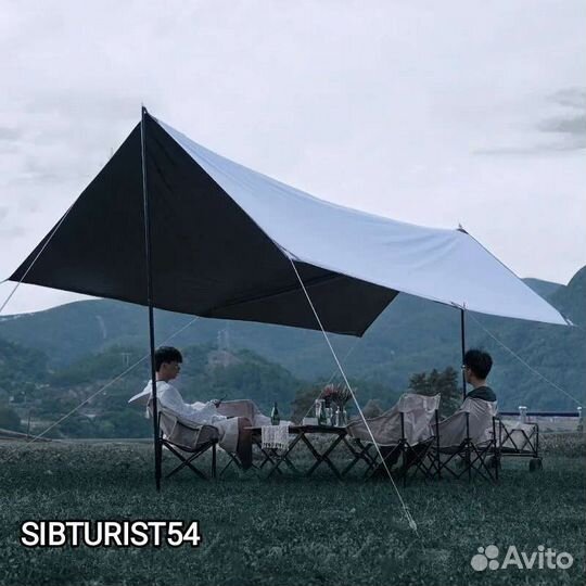 Тент навес защита от солнца и дождя комплект