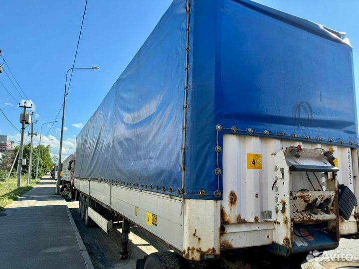 Полуприцеп шторно-бортовой Krone SD 27, 2007