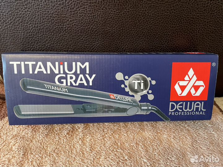Щипцы-выпрямители Dewal Gray Titanium