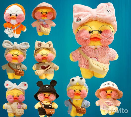 Мягкая игрушка Уточка Лалафанфан Lalafanfan Duck