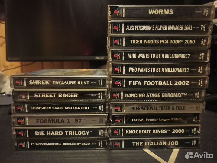 Лицензионные игры ps1