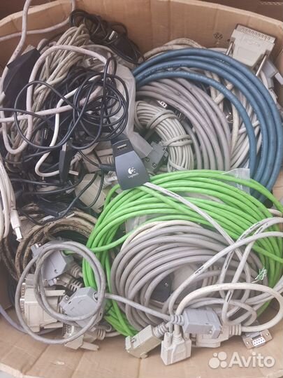 Кабеля разные (питание, COM, LPT, USB и.т.д)