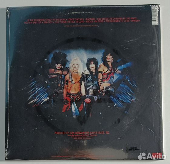 Motley Crue - Shout AT The Devil 2LP