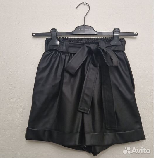 Шорты Elastic из эко кожи