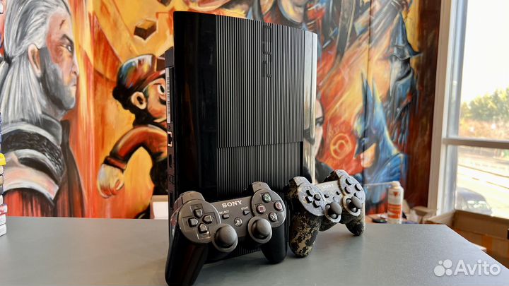 Playstation 3 superslim 500gb Hen + игры