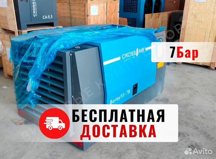 Компрессор дизельный винтовой