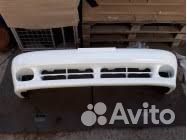 Новый передний бампер белый Chevrolet Lanos