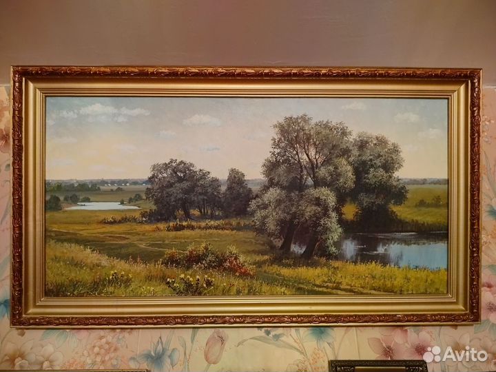 Картина маслом на холсте большая