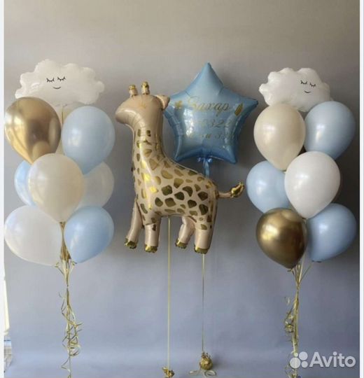 Гелиевые шары. День рождение,Выписка, итд