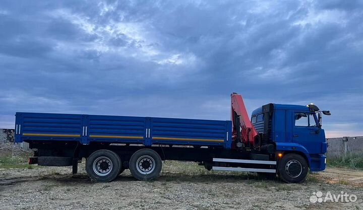 КАМАЗ 65117 с КМУ, 2012