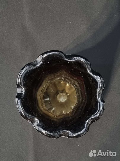 Ваза цветное стекло СССР