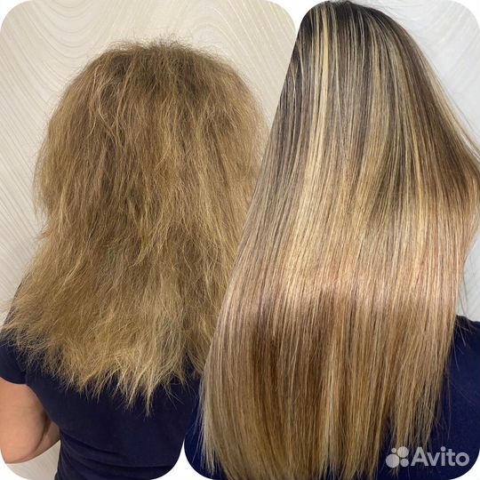 Ботокс волос, кератиновое выпрямление