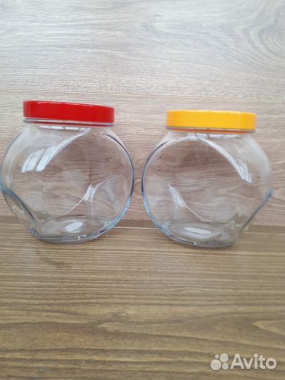 Банки для хранения сыпучих продуктов стекло