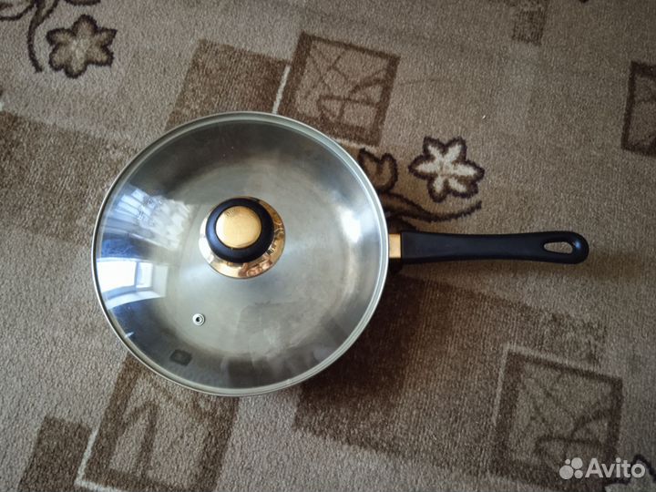 Сковорода из нержавеющей стали 24 см
