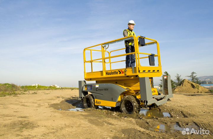 Аренда подъёмников самоходных и ножничных