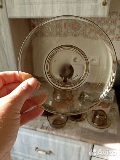 Чайный кофейный сервис из огнеупорного стекла