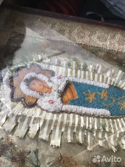 Старинная икона Успение Пресвятой Богородицы